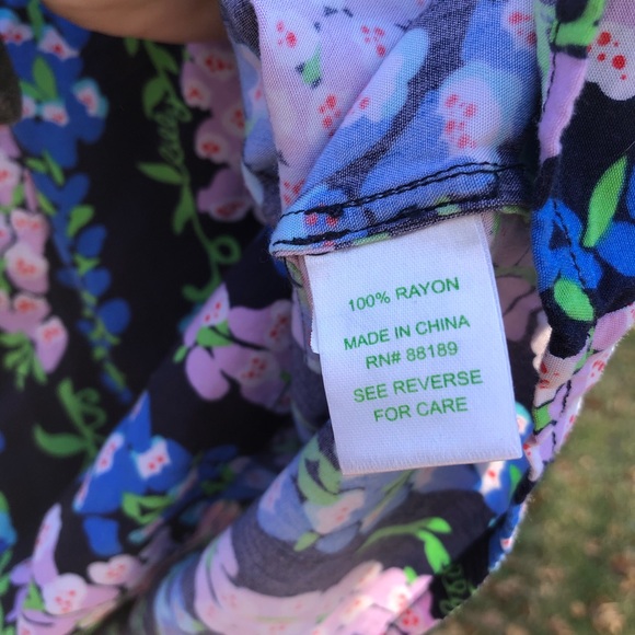 Lilly Pulitzer Maya Dress Bright Navy Fox - Picture 7 of 8